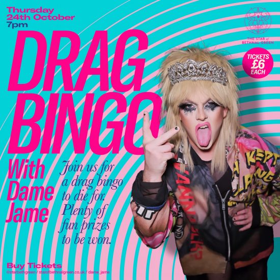 Drag Bingo With Dame Jame