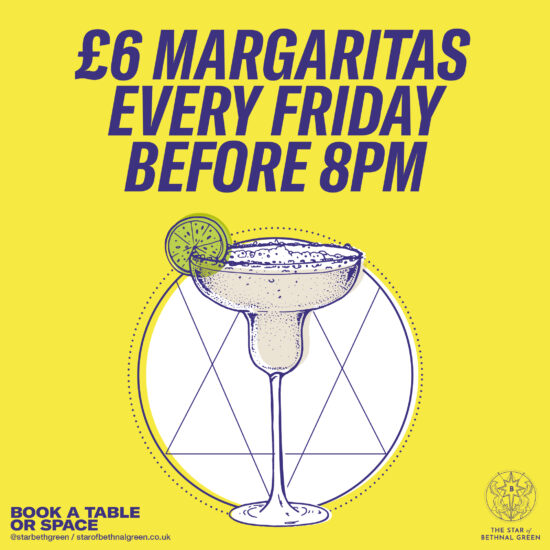 £6 Margarita Friday