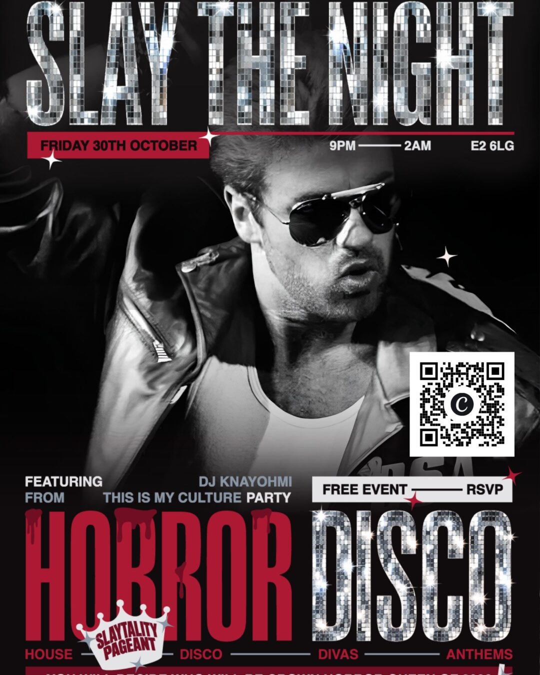 Slay The Night - Horror Disco Halloween Party - Friday 30th October
